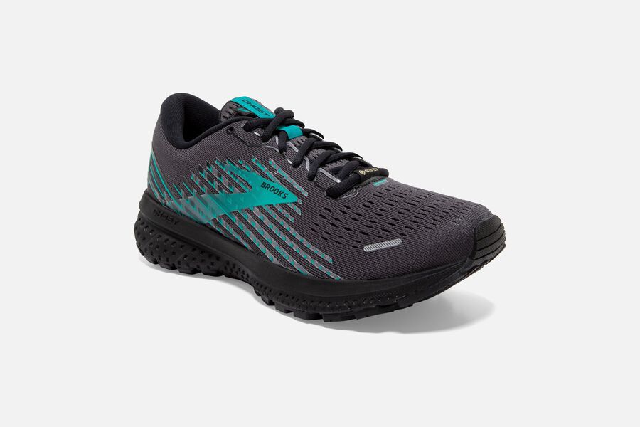 Brooks Israel Ghost 13 GTX Road Running Shoes Womens - Black - TSF-351804